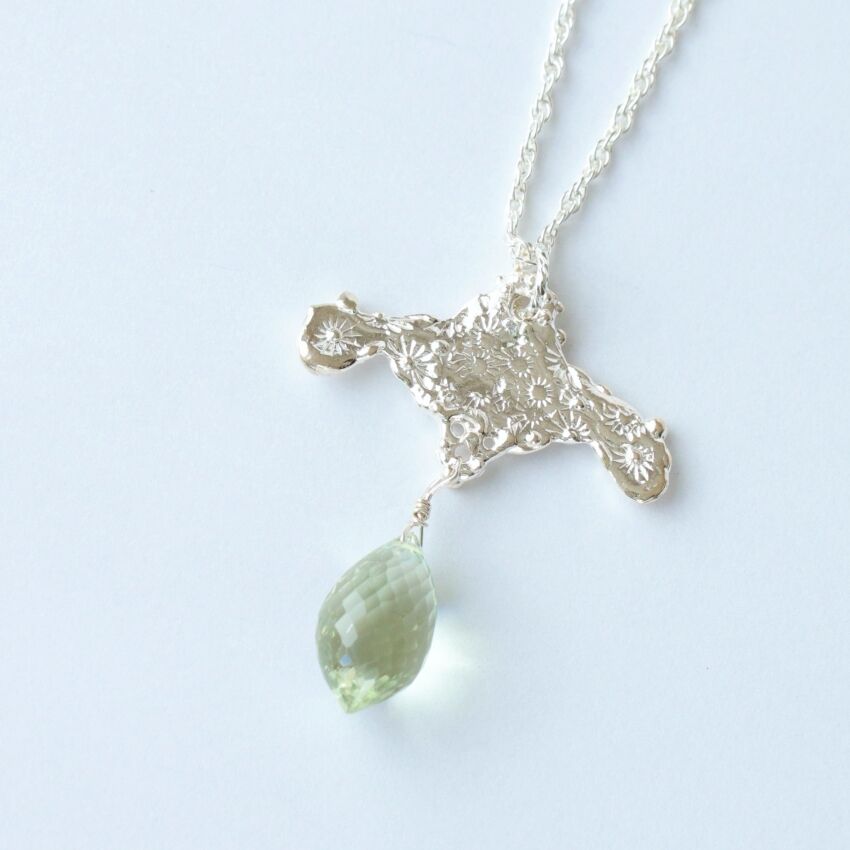 グリーンアメジストのネックレス グリーン アメシスト ネックレス D-200044 | kiri onlinestore