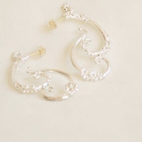 dot.dot..ピアス (SV/GD) K18post  D-300114/300113