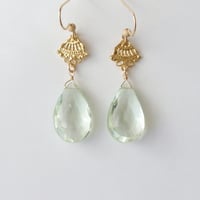 グリーン アメジスト ピアス・イヤリング D-300258