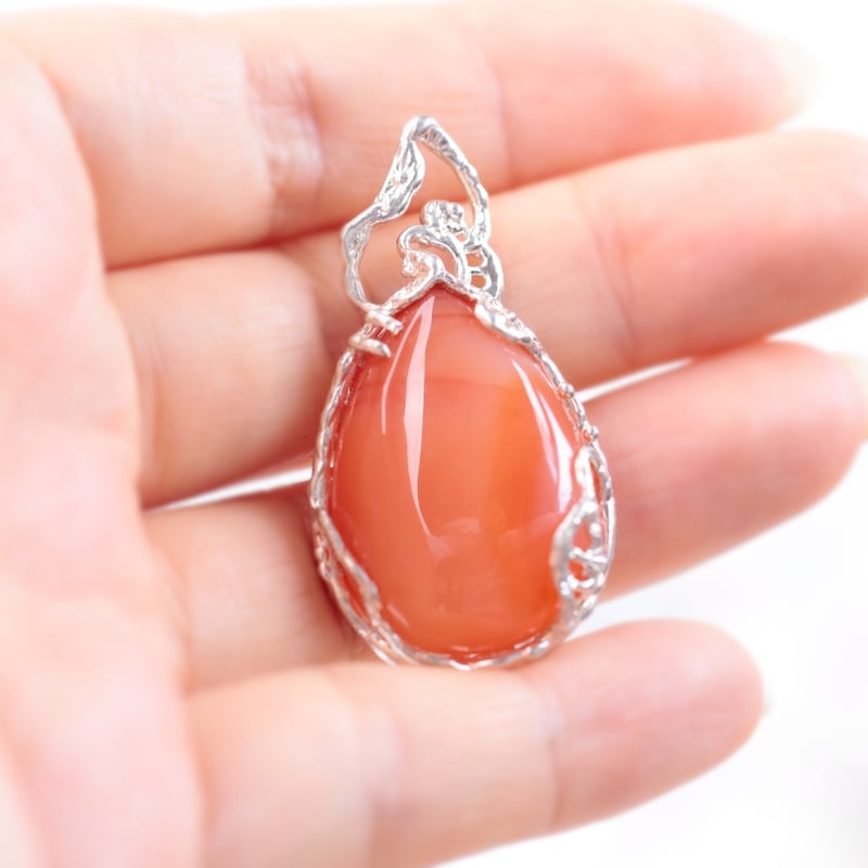 カーネリアン ペンダント トップ C-200479 | kiri onlinestore