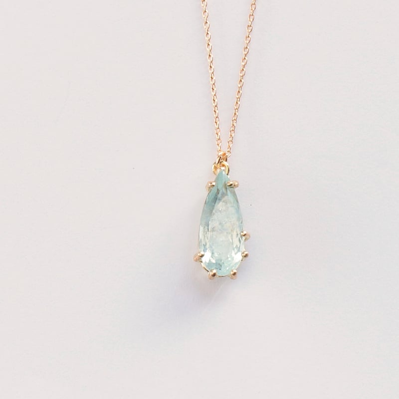 アクアマリン ネックレス（K18）C-200513 | kiri onlinestore