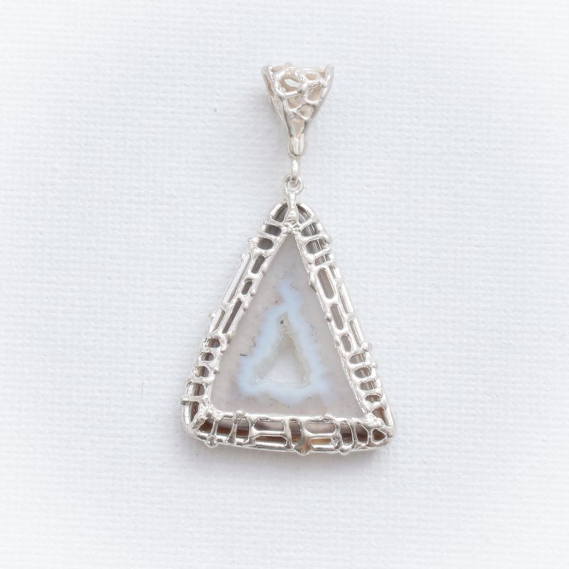 ポリヘドロイド アゲート ペンダントトップ C-200539 | kiri onlinestore