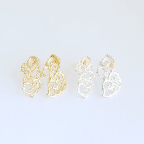 galbe imprevuピアス・イヤリング (SV/GD) K18post  B-300037/300038/B-400011/400012