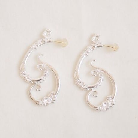 dot.dot..ピアス (SV/GD) K18post  D-300114/300113