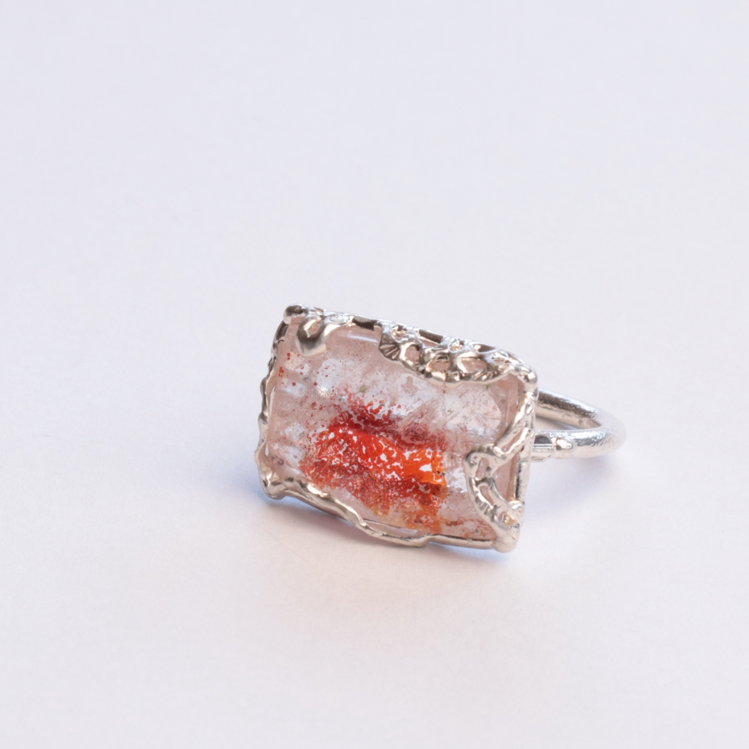 リモナイト イン クォーツ リング C-101538 | kiri onlinestore