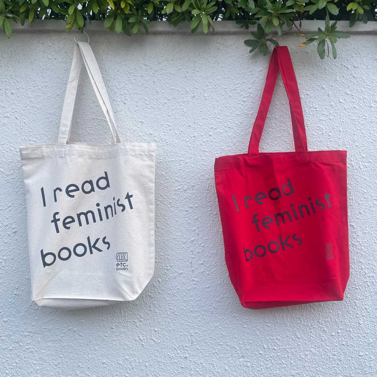 I read feminist books トートバッグ | etc.bookshop I read feminist books トートバッグ | etc.bookshop