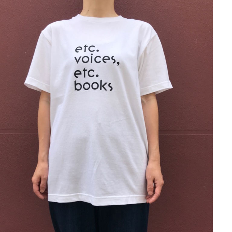etc.voices, etc.books Tシャツ | etc.bookshop