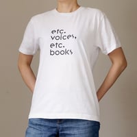 etc.voices, etc.books　Tシャツ