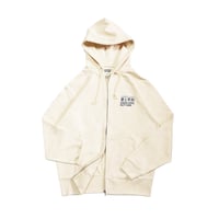 愛と平和 Zip Hoodie / Cream