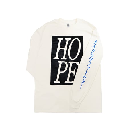 HOPE Long Sleeve Tee / Beige