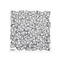 NO!NOW!KNOW! Bandana / White
