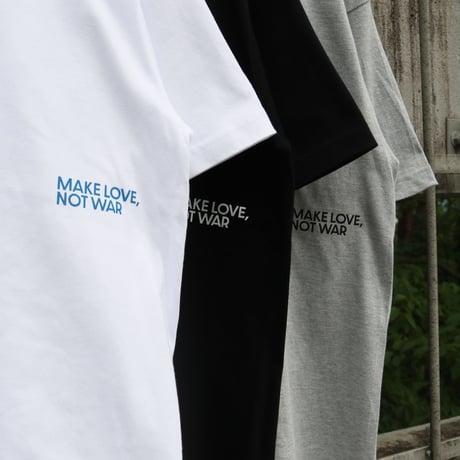 愛と平和 Tee / Gray