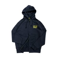 愛と平和 Zip Hoodie / Navy