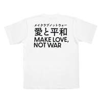 愛と平和 Tee / White