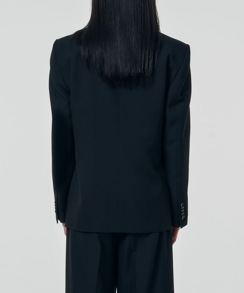 CONCAVE】WOOL DOUBLE-BREASTED JACKET 