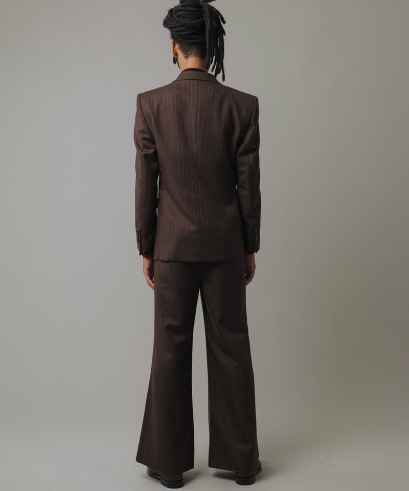 DOUBLE-BREASTED STRIPED JACKET 