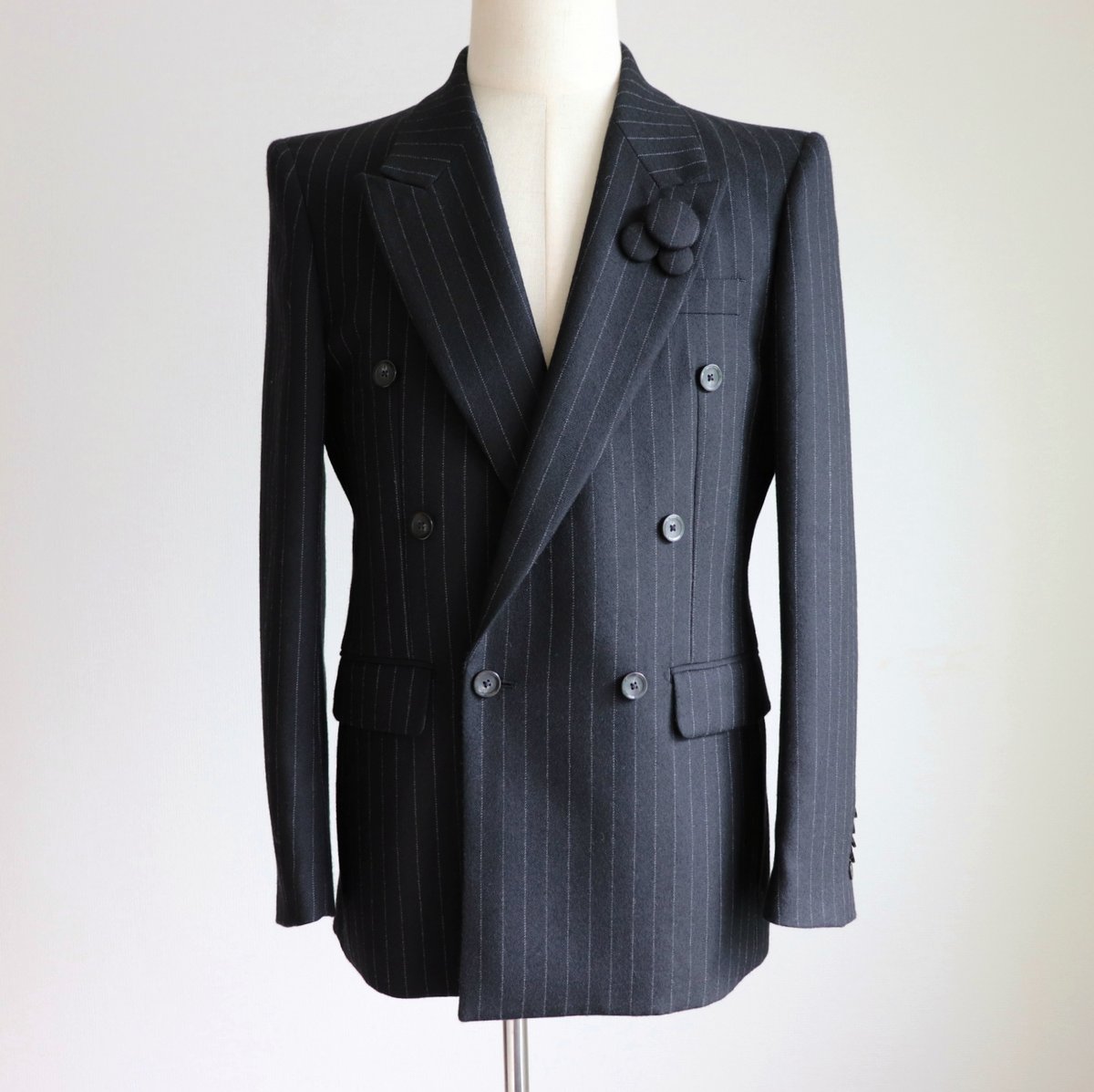 スーツ grosgrain DOUBLE-BREASTED STRIPED JACKET DOUBLE-BREASTED STRIPED JACKET 