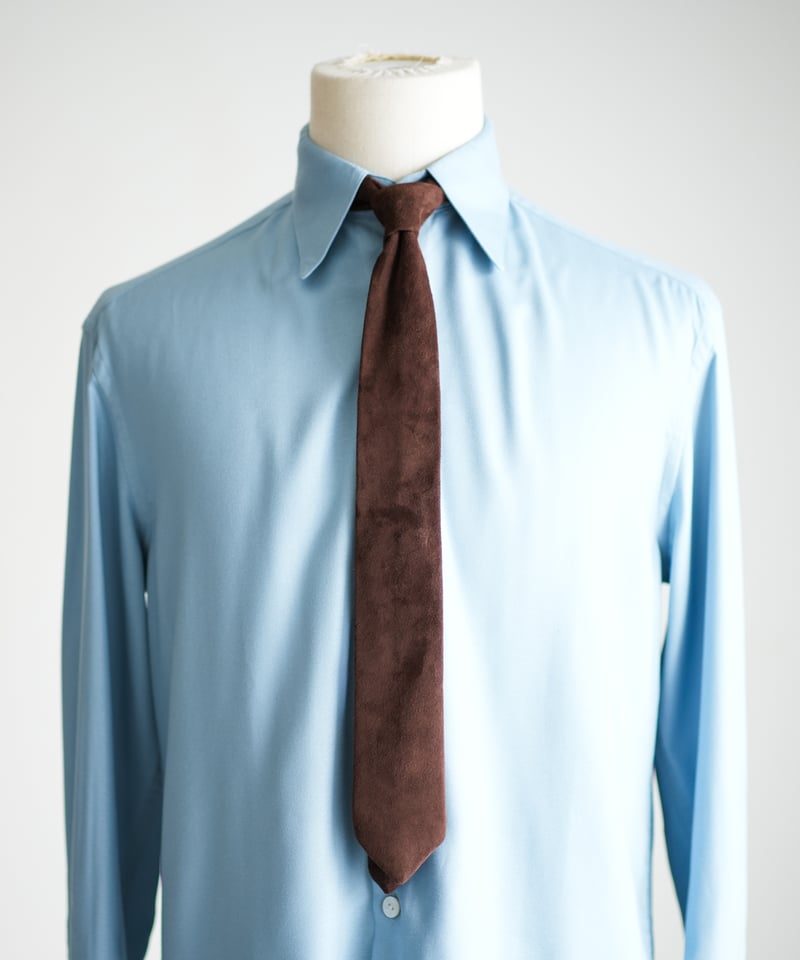 小物 SUBLATIONS SHEEP LEATHER NARROW TIE SHEEP LEATHER NARROW TIE .12【BLACK】 – SUBLATIONS