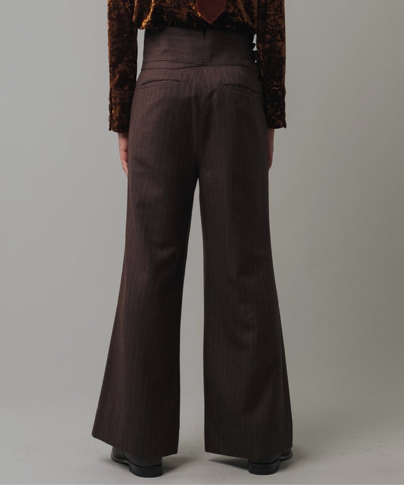 パンツ cornerstone 22aw wool dart flare slacks パンツ cornerstone 22aw wool dart flare slacks cornerstone