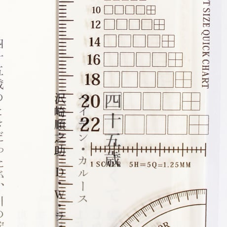 しおり　RULER BOOKMARK PLUS
