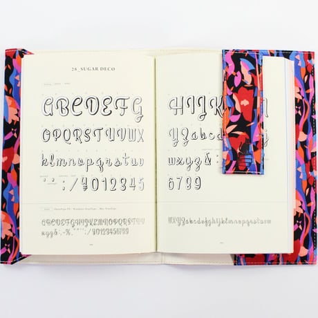 ブックカバー / LIBERTY PRINT BOOK COVER A5判 2024 AW SEASONAL