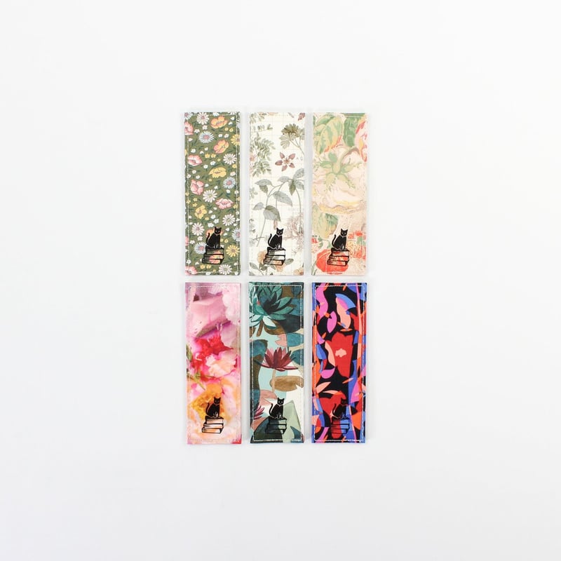 しおり　ブックマーカー❁ミシェル(マイルドレイン)　リバティプリント使用 しおり LIBERTY PRINT BOOKMARK 2024 AW SEASONAL | B