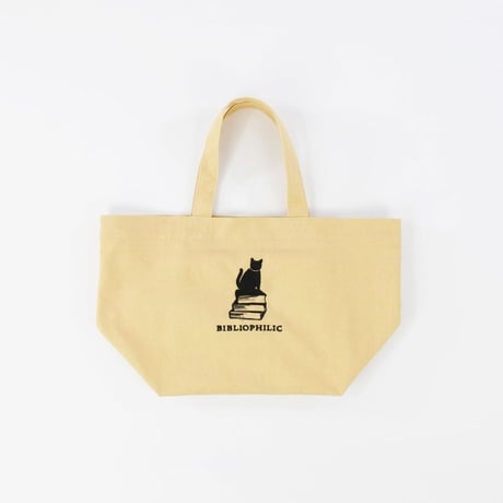 BIBLIOPHILIC CANVAS TOTE BAG  S size