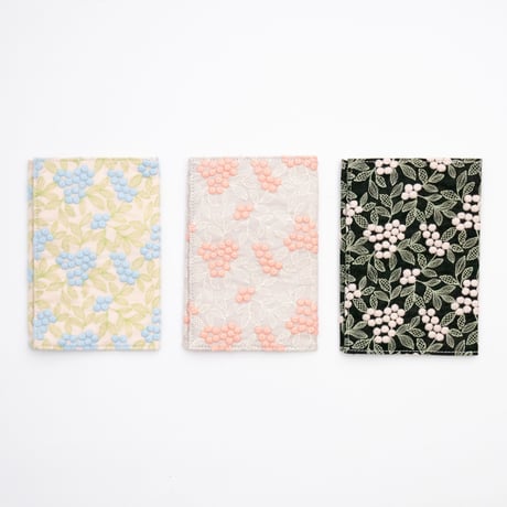 ブックカバー / EMBROIDERY BOOKCOVER 新書 25AW