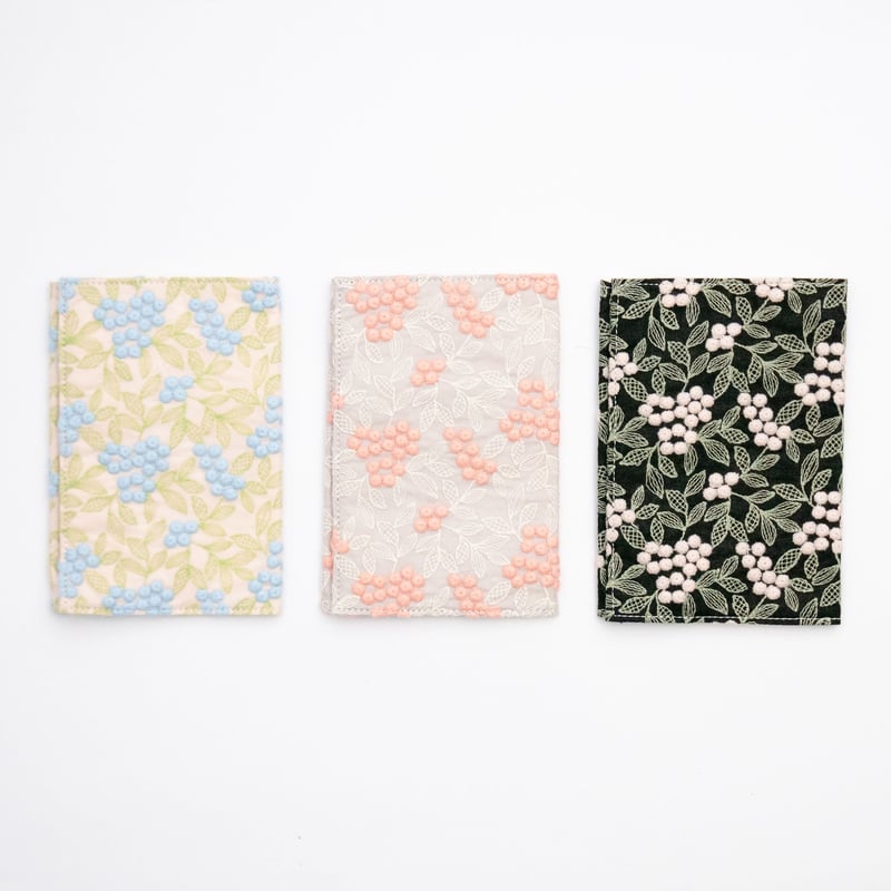 ブックカバー / EMBROIDERY BOOKCOVER 新書 25AW | BIBLIOP