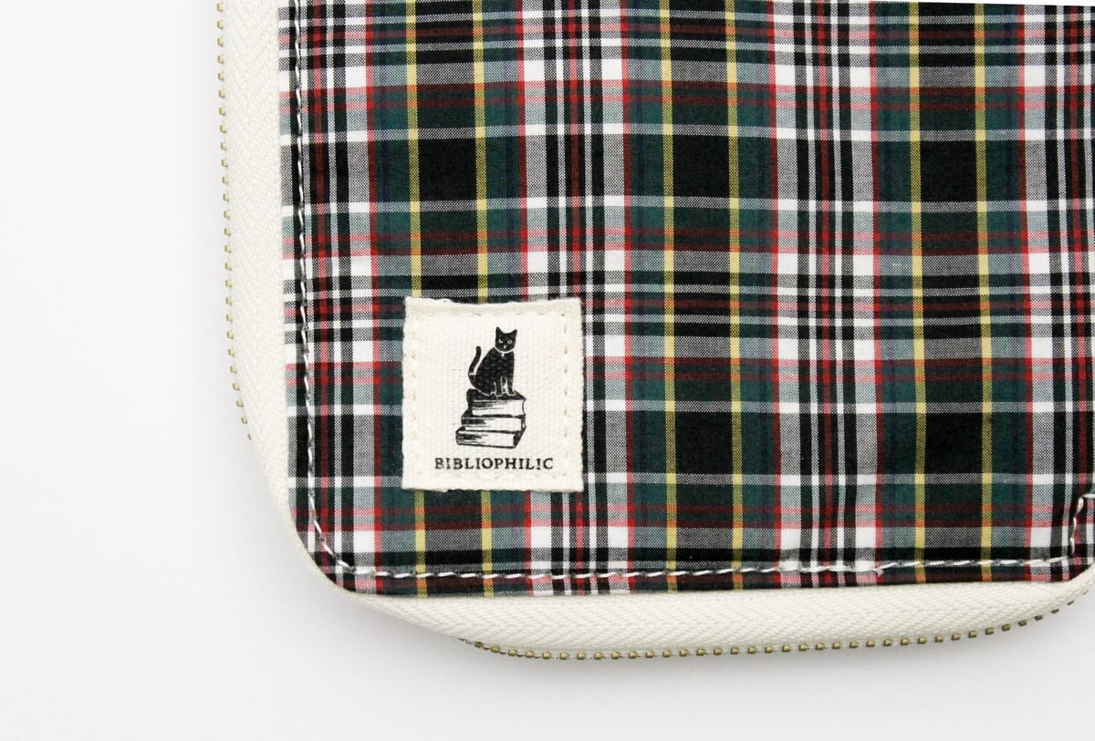 ブックポーチ / LIBERTY PRINT BOOK POUCH 文庫 Check | BI