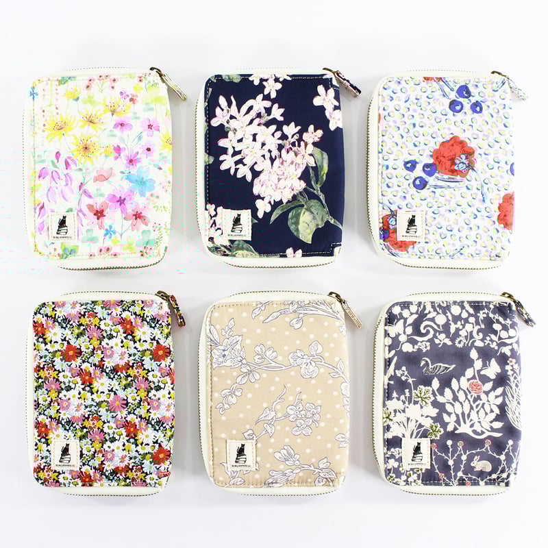 ブックポーチ / LIBERTY PRINT BOOK POUCH | BIBLIOPHILIC