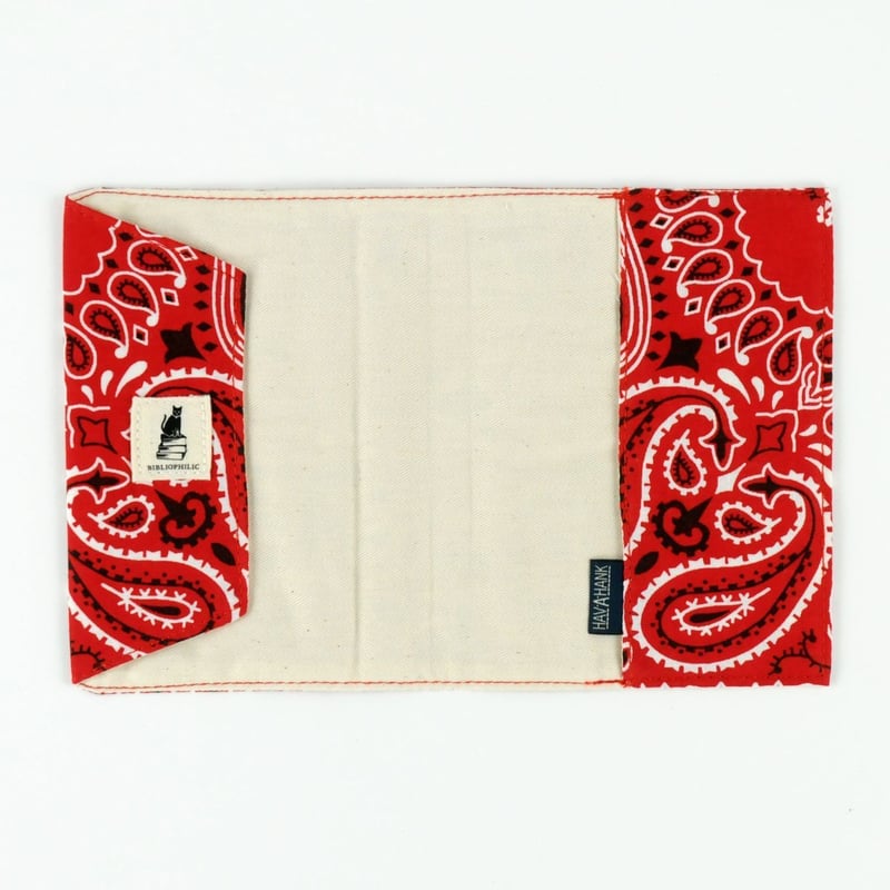 ブックカバー /BANDANA BOOK COVER | BIBLIOPHILIC