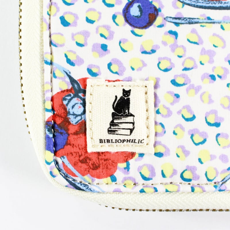 テキストプリントポーチ 青 ANTF-0157 テキストプリントポーチ 青 ANTF-0157 テキストプリントポーチ