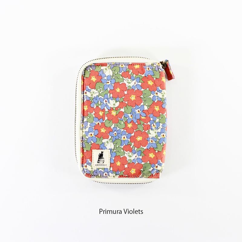 PRINT LIBERTY / ブックポーチ 〉ラミネート・窓付きブックポーチ