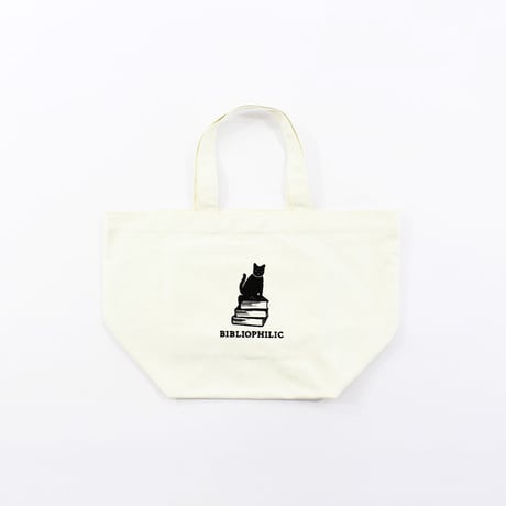 BIBLIOPHILIC CANVAS TOTE BAG S size