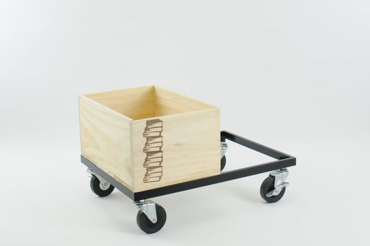 BOOK CONTAINER CART | BIBLIOPHILIC
