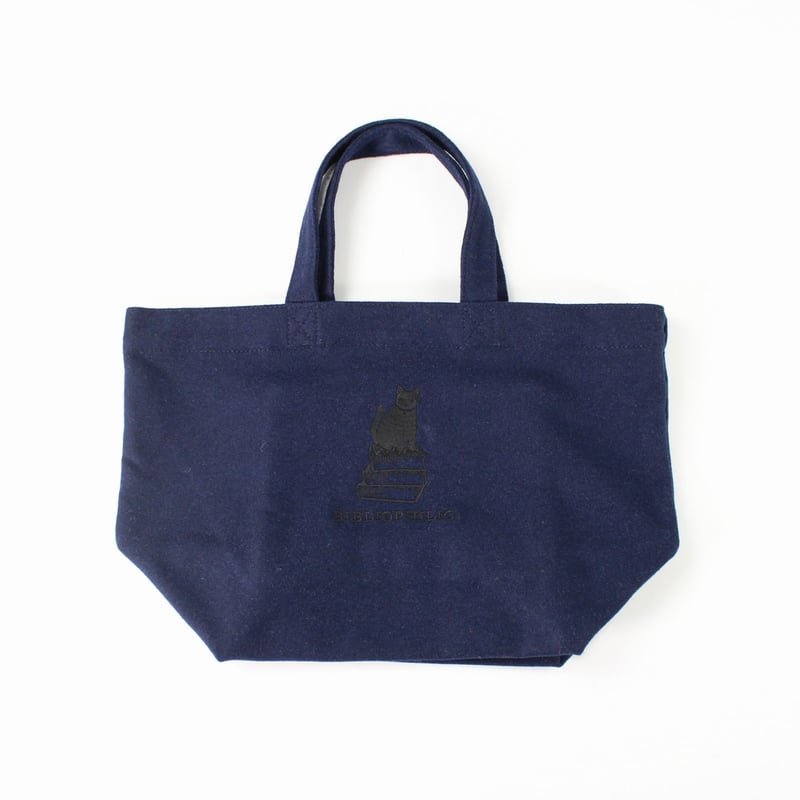 トートバッグ / BIBLIOPHILIC WOOL MELTON TOTE BAG S s