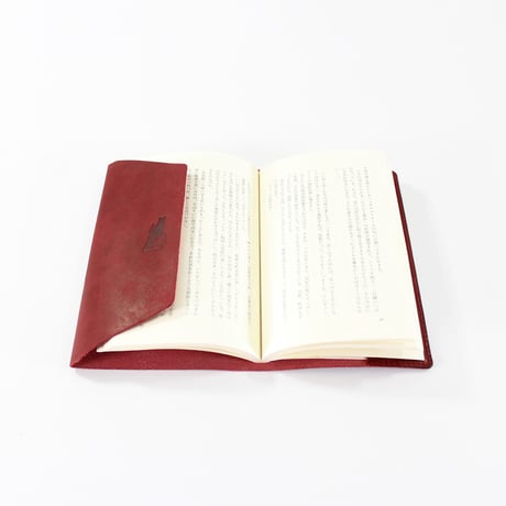 ブックカバー / COW LEATHER BOOK COVER WAXED 新書