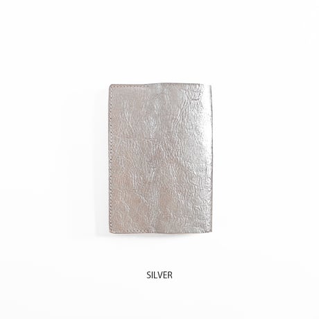 ブックカバー / COW LEATHER BOOK COVER 文庫 SILVER/GOLD
