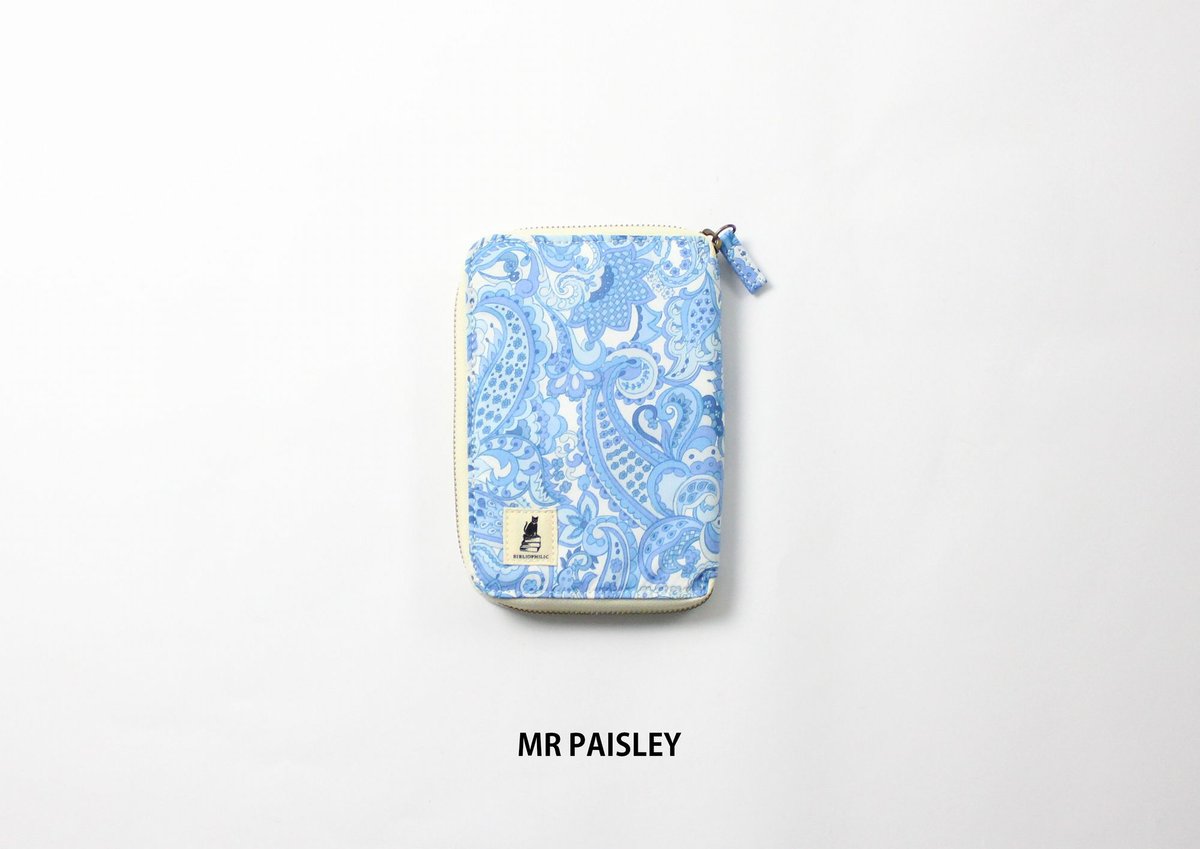 ブックポーチ / LIBERTY PRINT BOOK POUCH 文庫 2026SS SEA