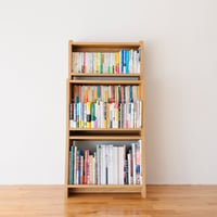 ブックシェルフ　黒猫の本棚 STACKING SHELF 3段　ANGLE×REGULAR×HALF