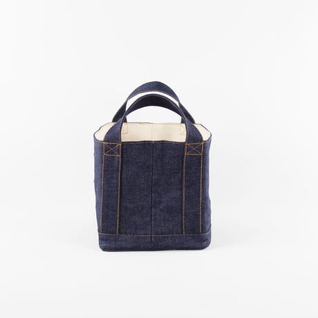 BOOK TOTE BAG DENIM HALF