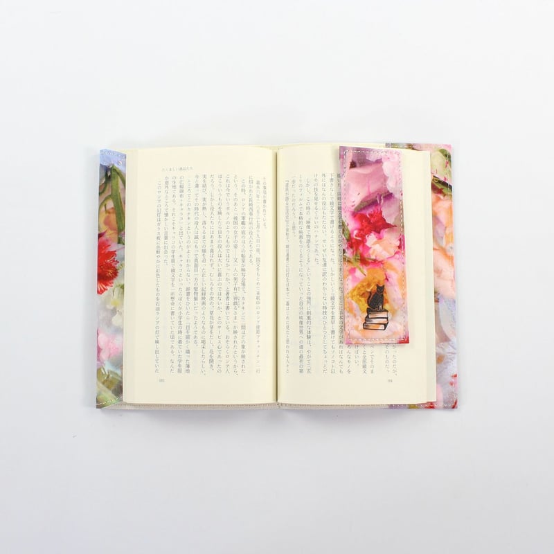 しおり　ブックマーカー❁ミシェル(マイルドレイン)　リバティプリント使用 しおり LIBERTY PRINT BOOKMARK 2024 AW SEASONAL | B