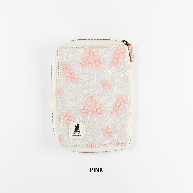 ブックポーチ / EMBROIDERY BOOKPOUCH 25AW | BIBLIOPHILIC