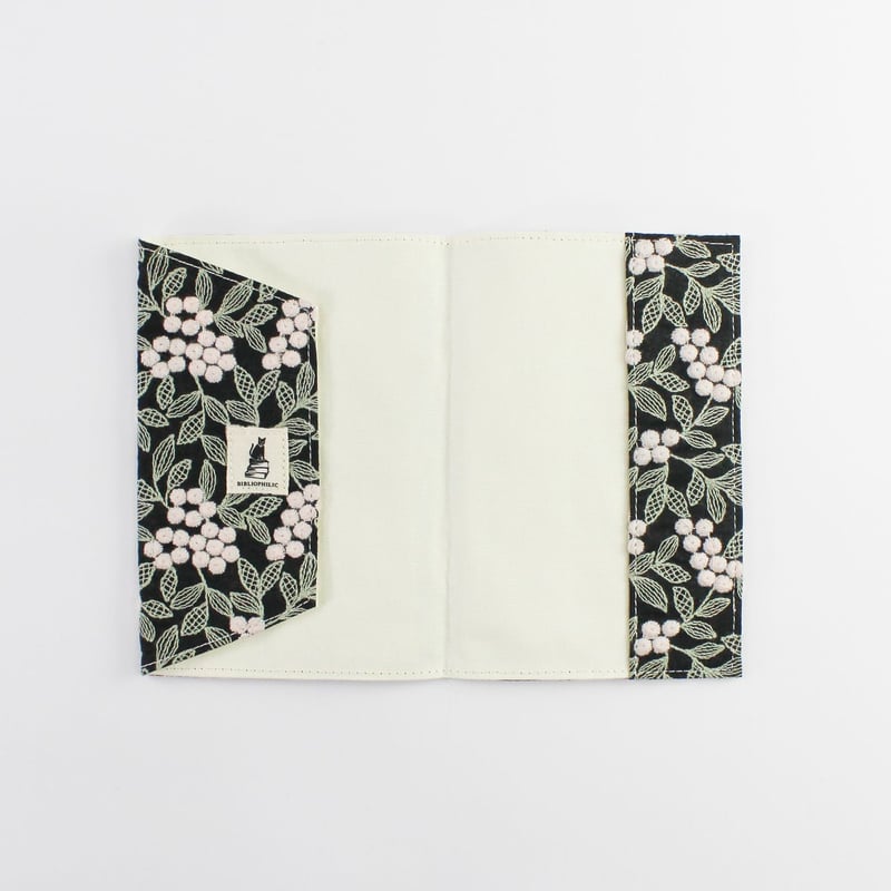 ブックカバー / EMBROIDERY BOOKCOVER 新書 25AW | BIBLIOP