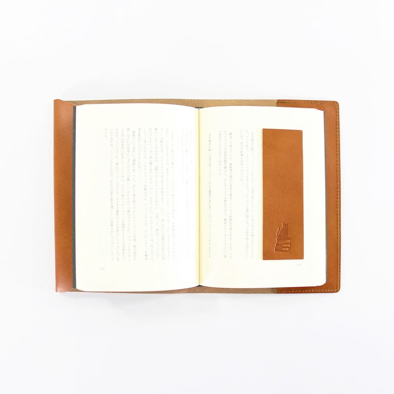 ブックカバー / COW LEATHER BOOK COVER 46判 | BIBLIOPHILIC