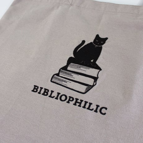 BIBLIOPHILIC CANVAS TOTE BAG L size