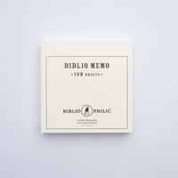 ノート / BIBLIOMEMO 128P