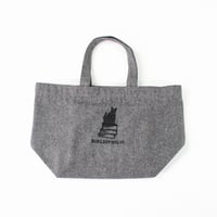 トートバッグ / BIBLIOPHILIC WOOL MELTON TOTE BAG  S size