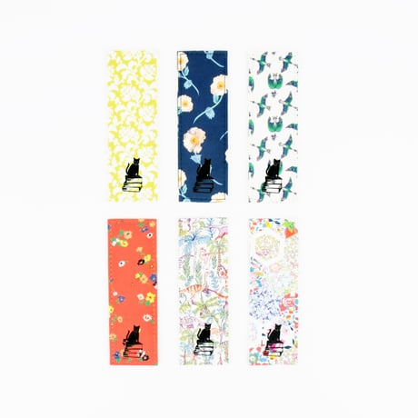 しおり　ブックマーカー❁ムーンモス(ティオレ)　リバティプリント使用 CATEGORY リバティプリント | BIBLIOPHILIC